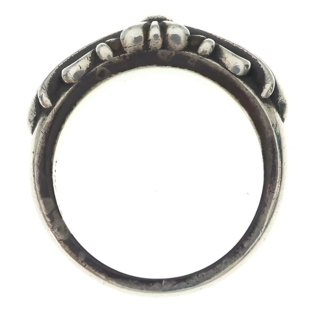 CHROME HEARTS(クロムハーツ) BABY CLASSIC ベイビークラシックフローラルクロスリング シルバー #14.5 BCA338