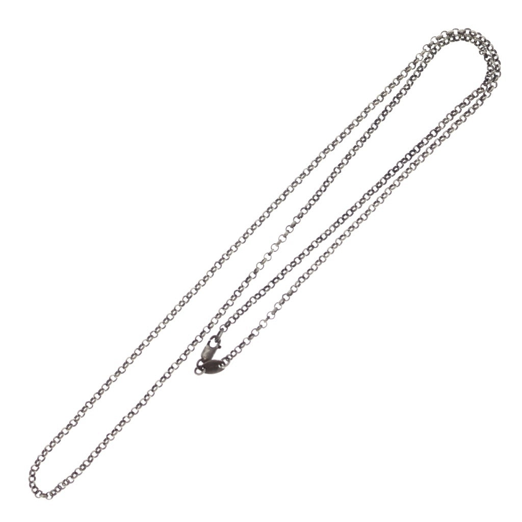 CHROME HEARTS(クロムハーツ) NECKCHAIN R24 ロールチェーンネックレス 24inch シルバー BCA085