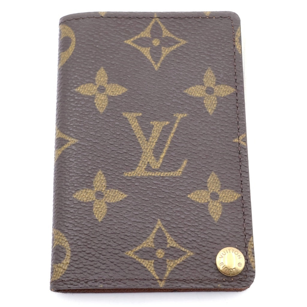 LOUIS VUITTON(ルイヴィトン) モノグラム ポルトカルト クレディプレッシオ PVC レザー カードケース ブラウン M60937