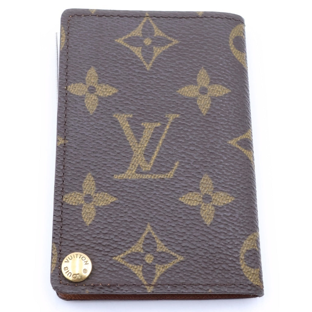 LOUIS VUITTON(ルイヴィトン) モノグラム ポルトカルト クレディプレッシオ PVC レザー カードケース ブラウン M60937