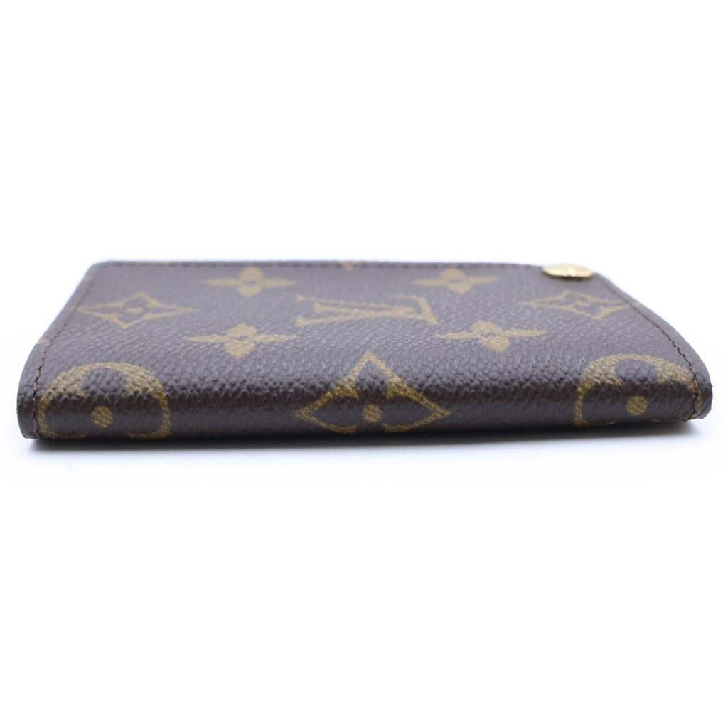LOUIS VUITTON(ルイヴィトン) モノグラム ポルトカルト クレディプレッシオ PVC レザー カードケース ブラウン M60937