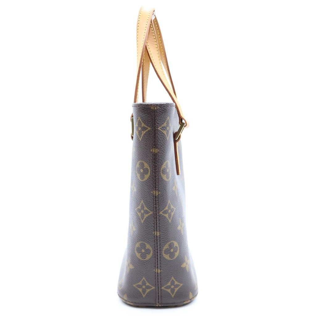 LOUIS VUITTON(ルイヴィトン) モノグラム ヴァヴァンPM ハンドバッグ ミニトートバッグ ブラウン レザー×PVC M51172 ゴールド金具 レディース