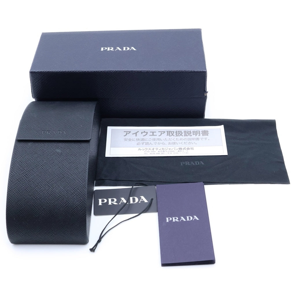 PRADA(プラダ) ティアドロップフレーム アビエイター カラーレンズ サングラス メガネ 眼鏡 アイウェア ブラウン SPRB57