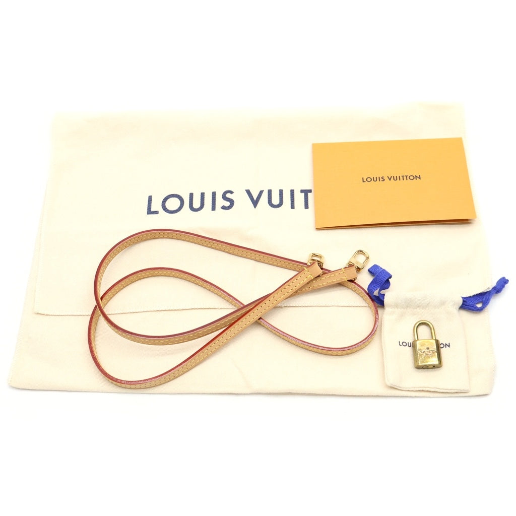 LOUIS VUITTON(ルイヴィトン) モノグラム アルマBB 2WAYハンドバッグ ショルダーバッグ ブラウン レザー×PVC M53152 ゴールド金具 レディース