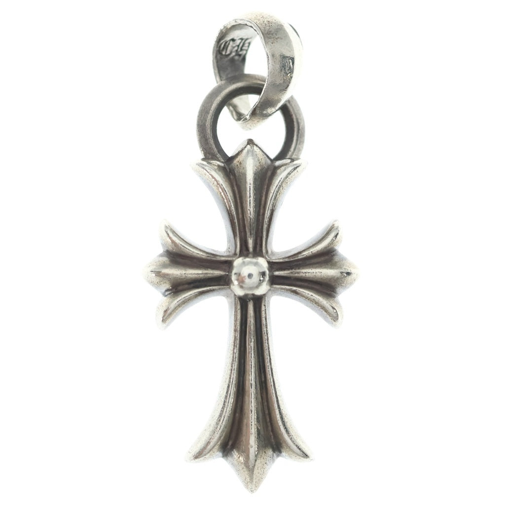 CHROME HEARTS(クロムハーツ) CH CRS SML W/BALE Wベイル スモールCHクロス ペンダントトップ シルバー BCA218
