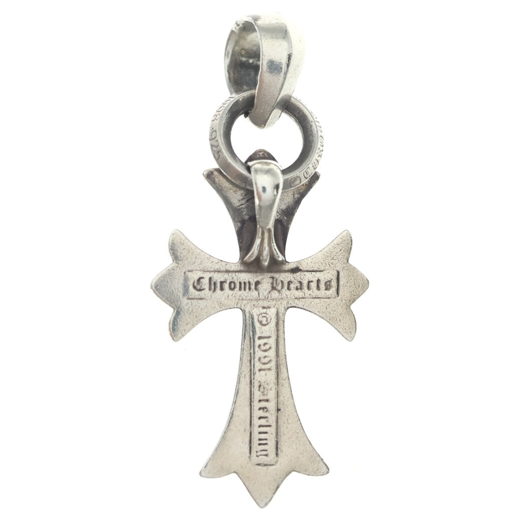 CHROME HEARTS(クロムハーツ) CH CRS SML W/BALE Wベイル スモールCHクロス ペンダントトップ シルバー BCA218
