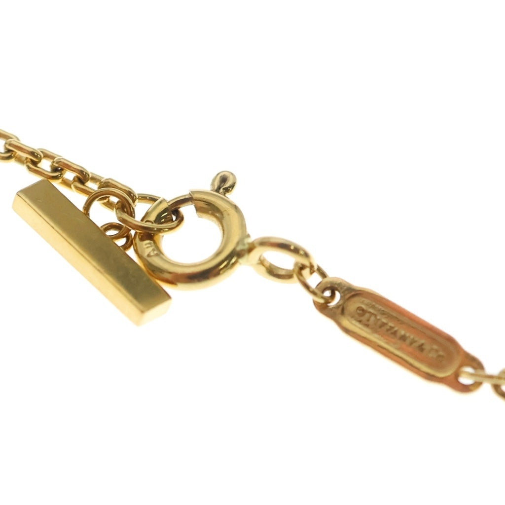 TIFFANY & Co.(ティファニー) Tワン サークル スモール ネックレス Au750 イエローゴールド レディース