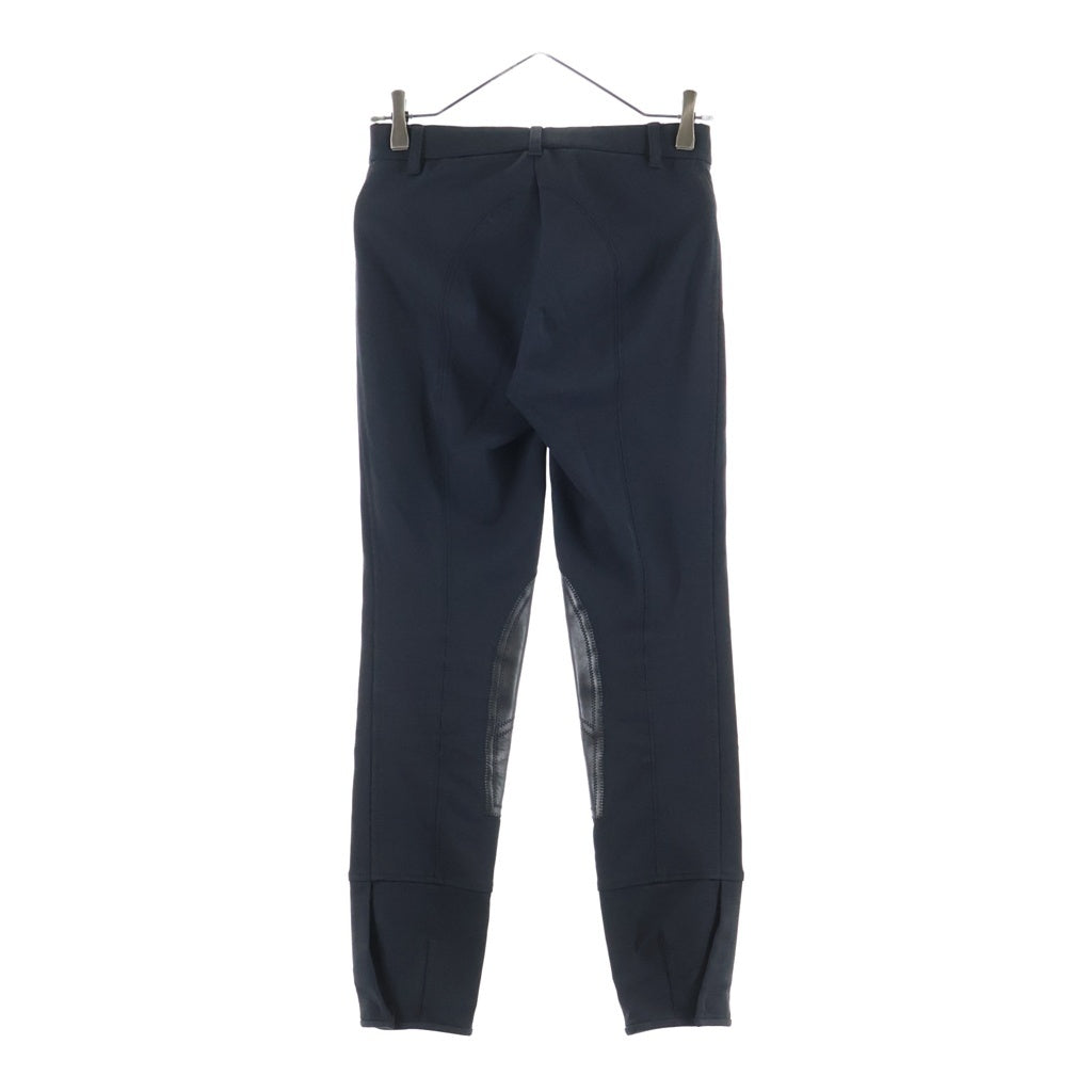 GUCCI(グッチ) ■コットンレザーライディングパンツ ブラック #36 レディース