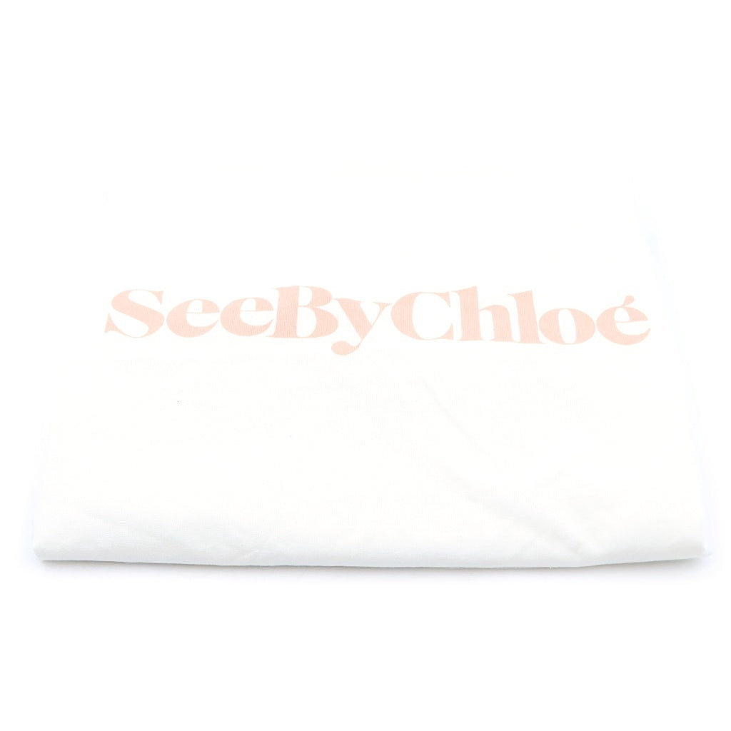 SEE BY CHLOE(シーバイクロエ) チェーンレザートートバッグ ネイビー レディース