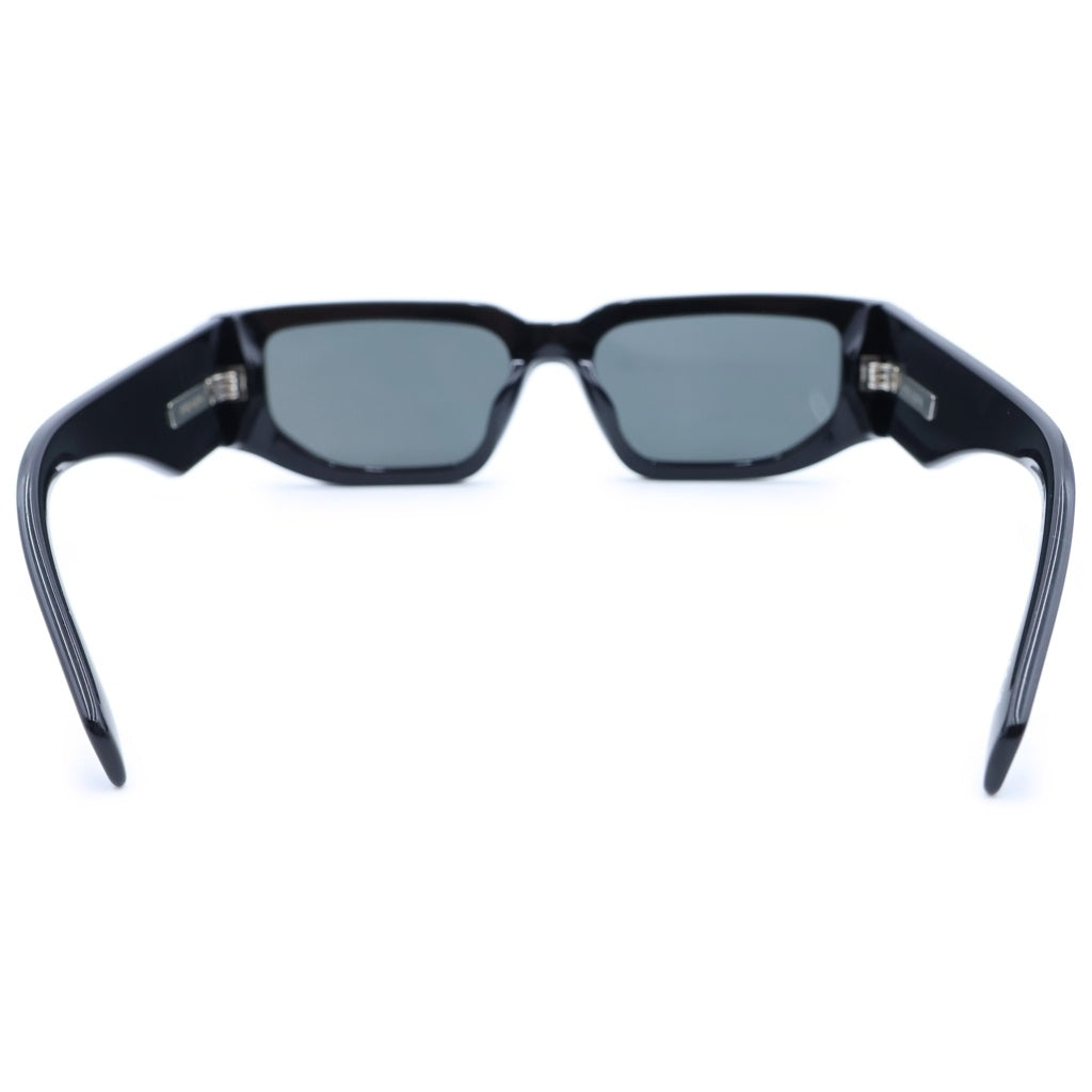PRADA(プラダ) トライアングル ロゴ サングラス スクエア アセテート アイウェア ブラック SPR09Z