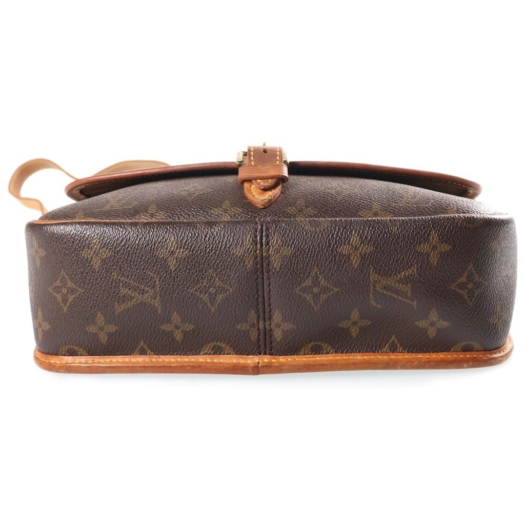 LOUIS VUITTON(ルイヴィトン) モノグラム ソローニュ PVC レザー ショルダーバッグ ブラウン M42250 レディース