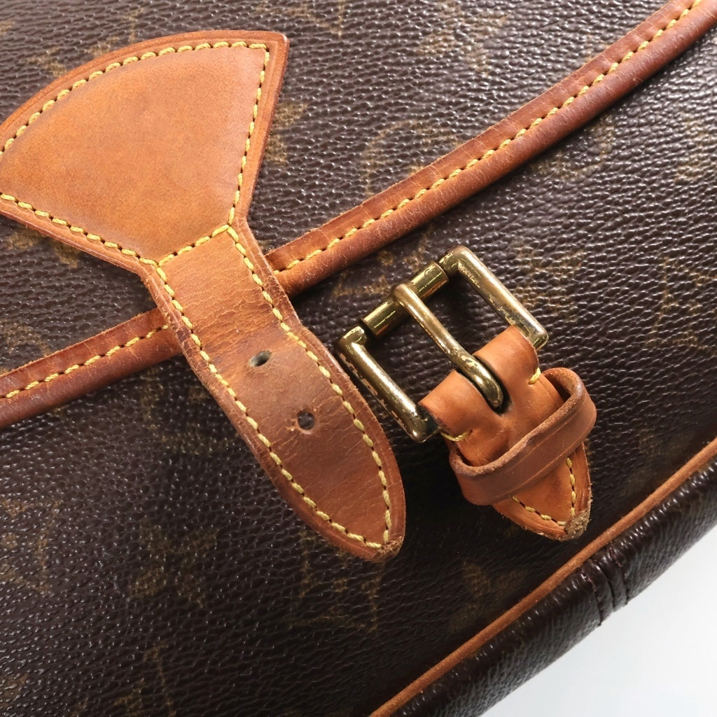 LOUIS VUITTON(ルイヴィトン) モノグラム ソローニュ PVC レザー ショルダーバッグ ブラウン M42250 レディース