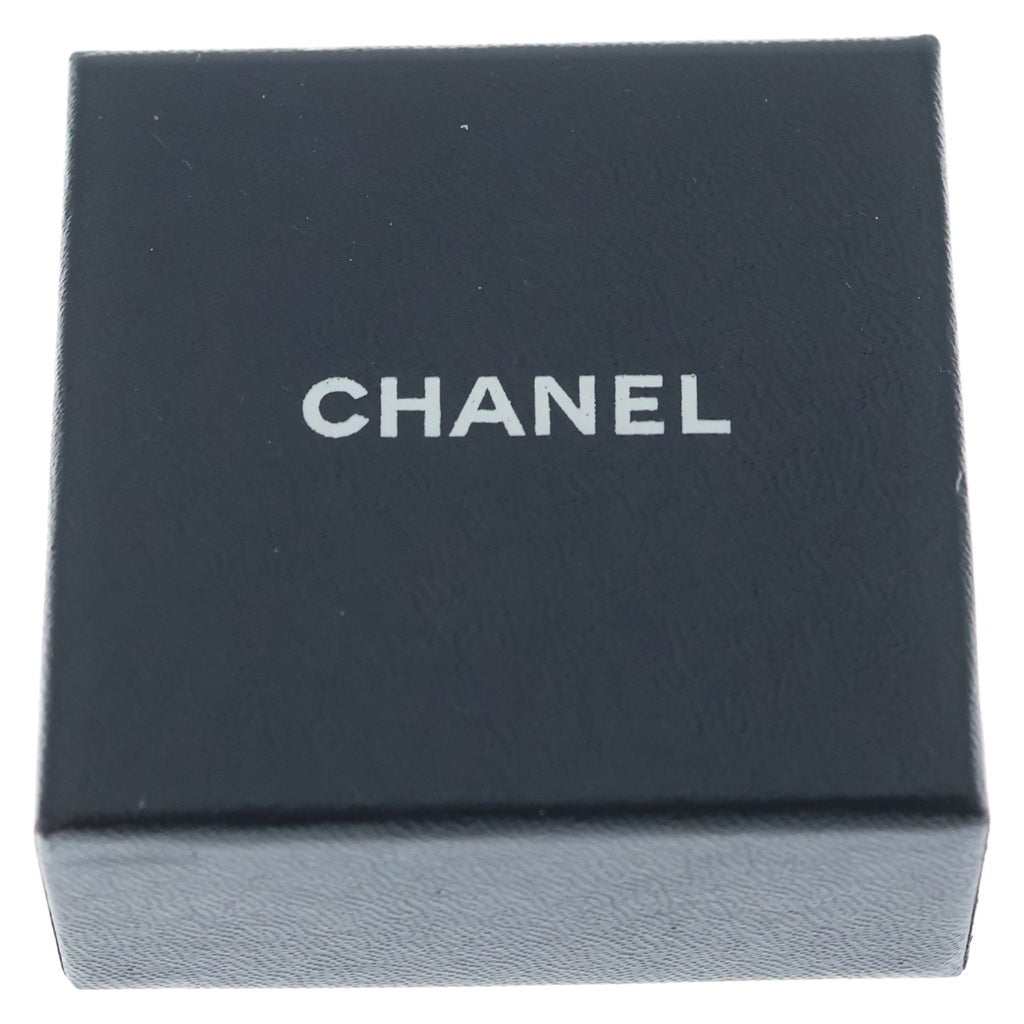 CHANEL(シャネル) ココマークラウンドイヤリング ゴールド×ホワイト GP 96P レディース