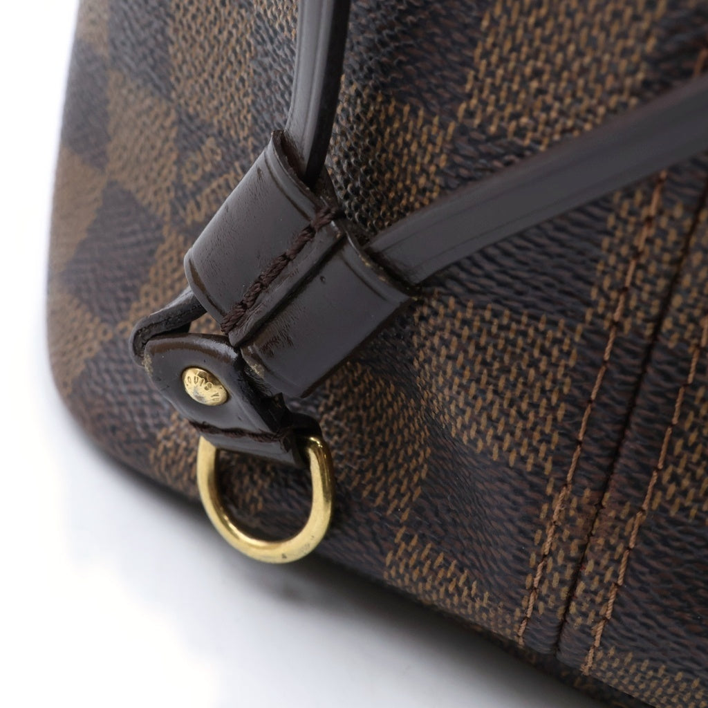 LOUIS VUITTON(ルイヴィトン) ダミエ ネヴァーフルPM PVC レザー トートバッグ ブラウン N41359