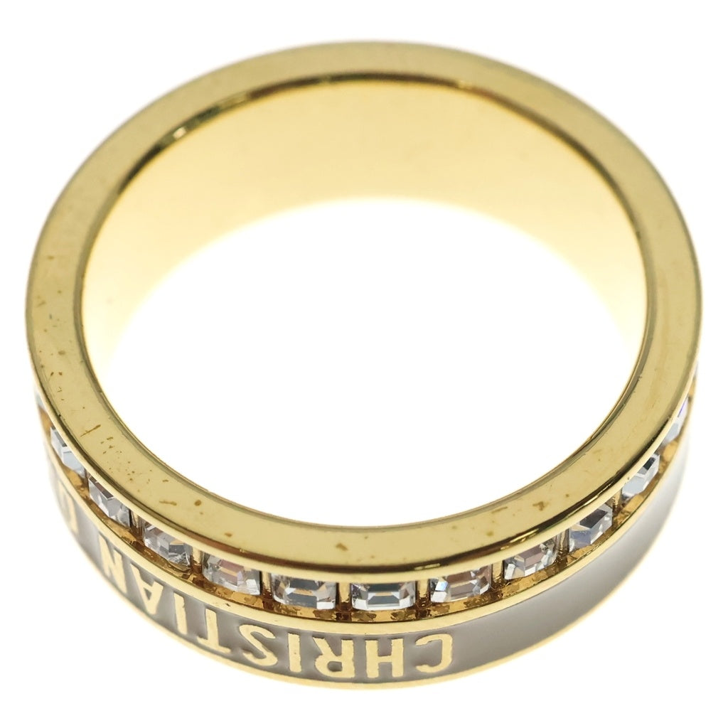DIOR(ディオール) ナイトコード リング イエローゴールド×ベージュ メタル ラインストーン R2699WOMLQ_D16E