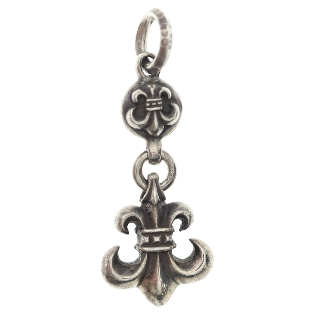 CHROME HEARTS(クロムハーツ) 1BALL BS FLEUR 1ボールBSフレアチャーム ペンダントトップ シルバー BCA198