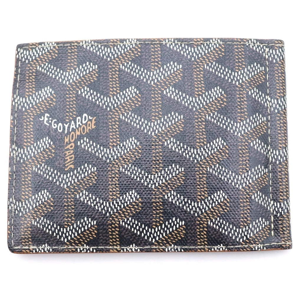 GOYARD(ゴヤール) サントマPM マネークリップ カードケース PVC レザー ブラウン レディース