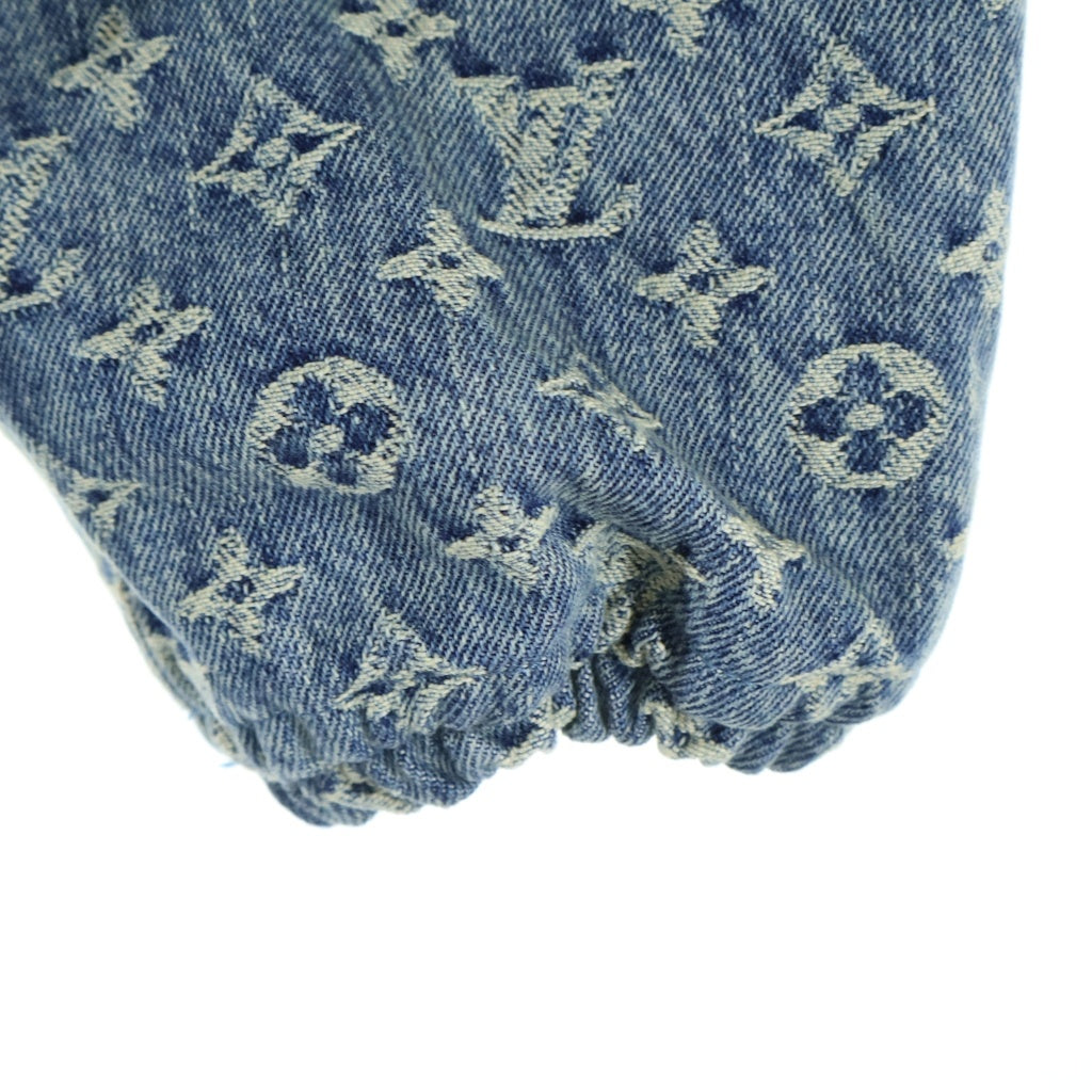 LOUIS VUITTON(ルイヴィトン) ×NIGO 22SS モノグラム パッチワーク ジップアップ フーデッドデニムジャケット ニゴー インディゴ RM221M UZD HMA16E