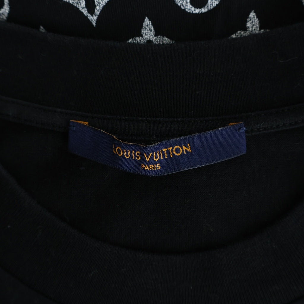 LOUIS VUITTON(ルイヴィトン) 20AW モノグラム グラディエント Tシャツ カットソー ブラック #M RM202 NPG HJY77W