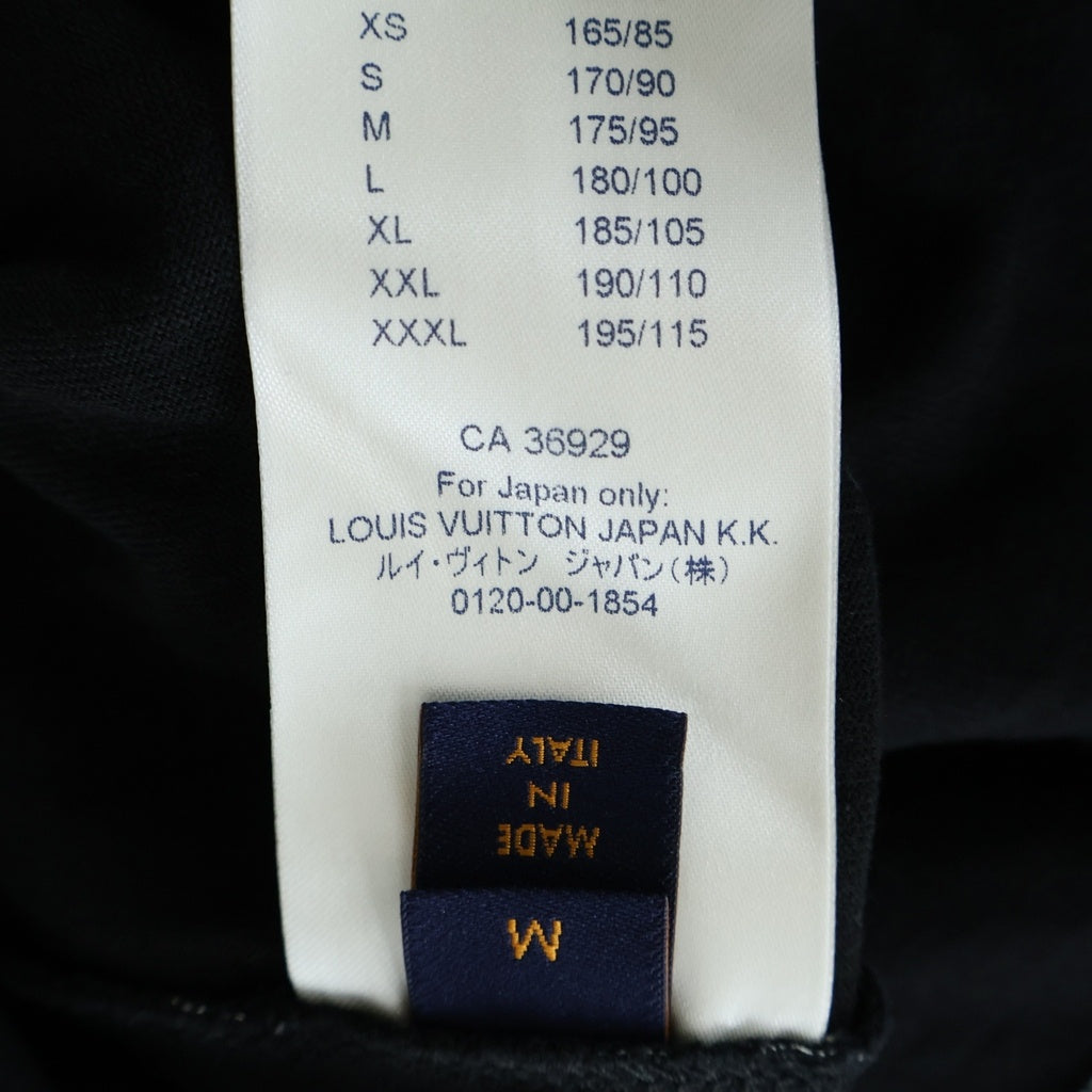 LOUIS VUITTON(ルイヴィトン) 20AW モノグラム グラディエント Tシャツ カットソー ブラック #M RM202 NPG HJY77W