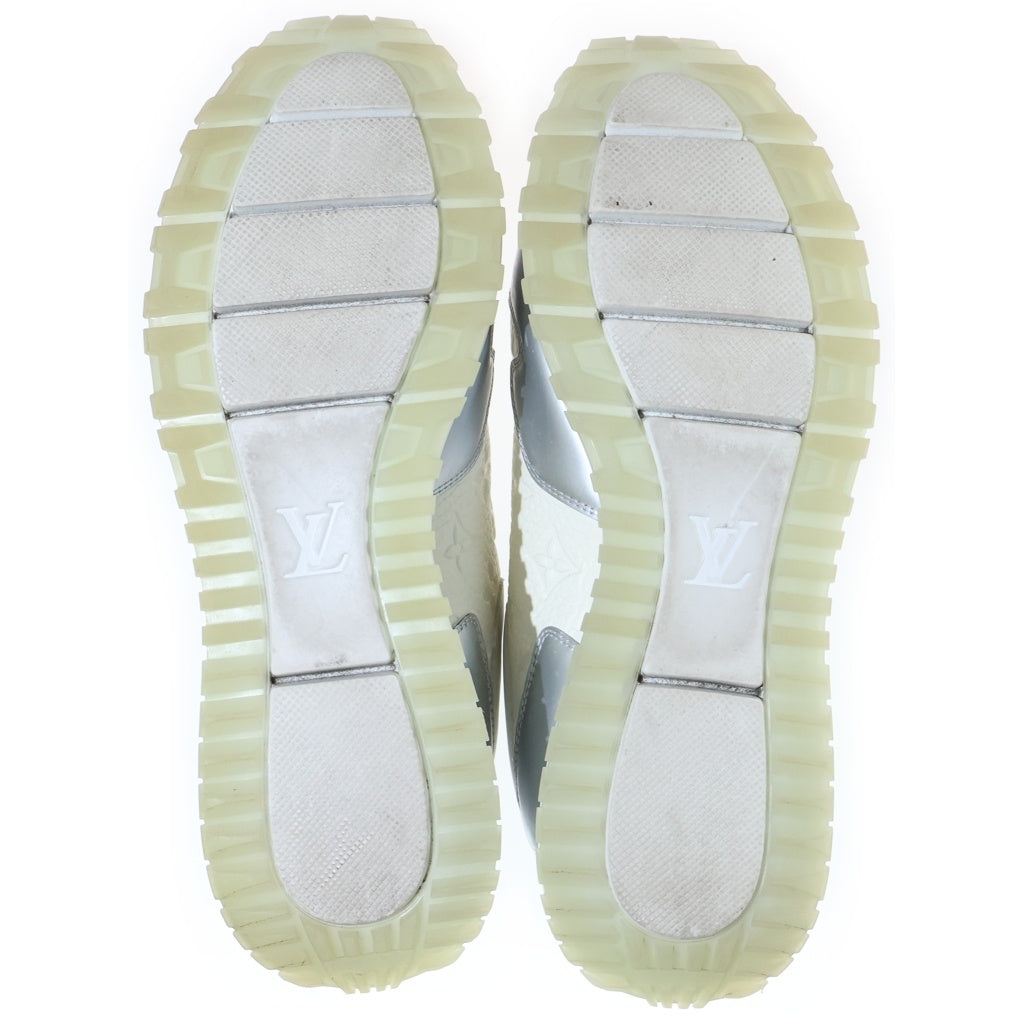 LOUIS VUITTON(ルイヴィトン) Run Away Line Sneaker ランアウェイライン モノグラムエンボス ローカットスニーカー レザー ホワイト 1A9FEW