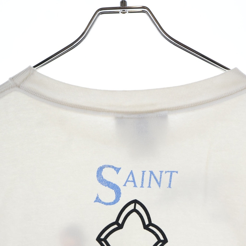 SAINT MICHAEL(セントマイケル) 2PC_SS TEE 2PAC 半袖Tシャツ カットソー ホワイト #L SM-HR8-0000-C15