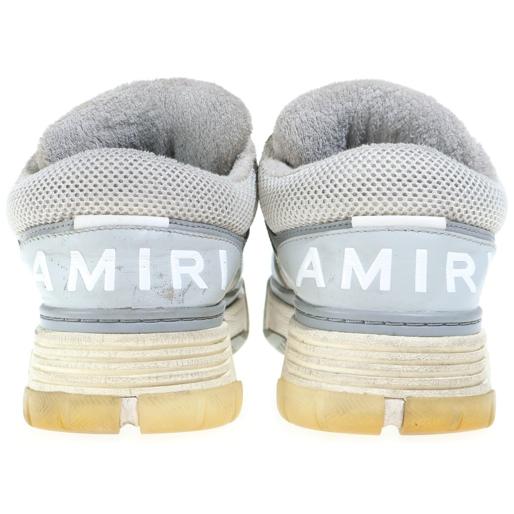 AMIRI(アミリ) MA-1 サイドロゴ ローカットボリュームスニーカー ホワイト/グレー AMFOSR1048-030