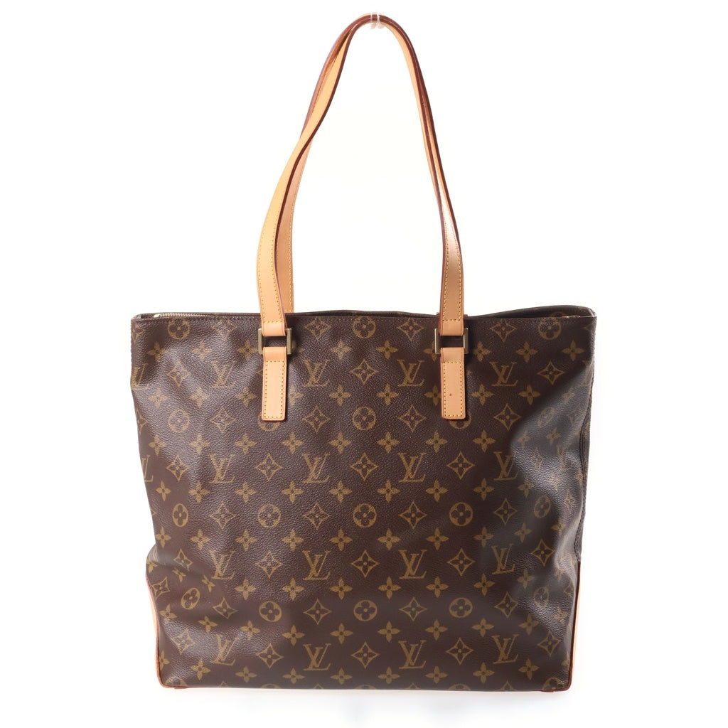 LOUIS VUITTON(ルイヴィトン) モノグラム カバ メゾ ハンドバッグ ブラウン PVCレザー M51151 レディース