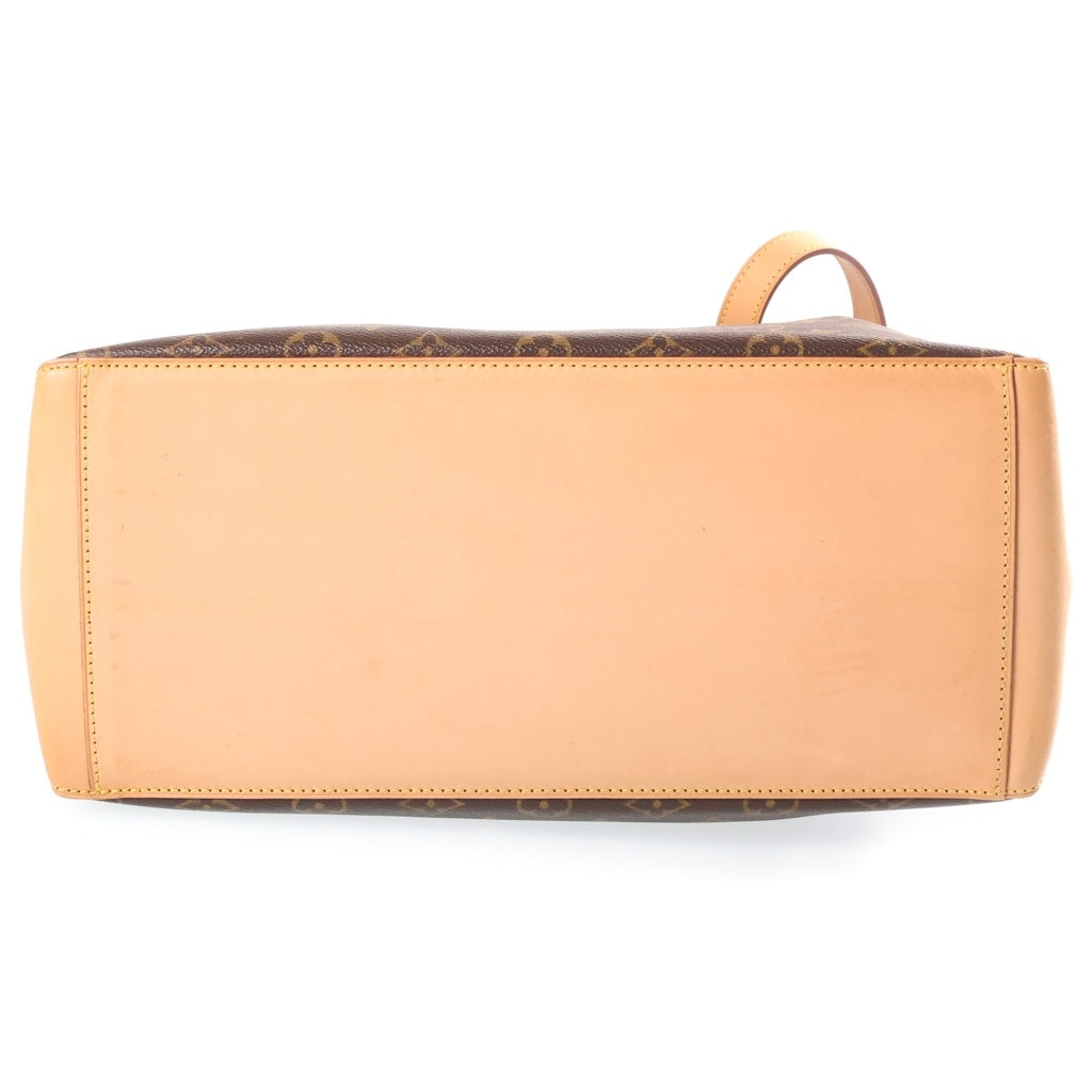 LOUIS VUITTON(ルイヴィトン) モノグラム カバ メゾ ハンドバッグ ブラウン PVCレザー M51151 レディース