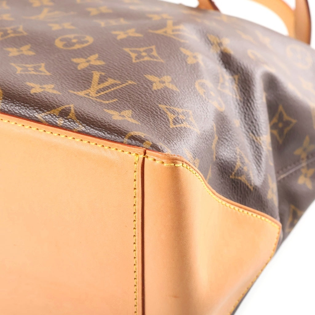 LOUIS VUITTON(ルイヴィトン) モノグラム カバ メゾ ハンドバッグ ブラウン PVCレザー M51151 レディース