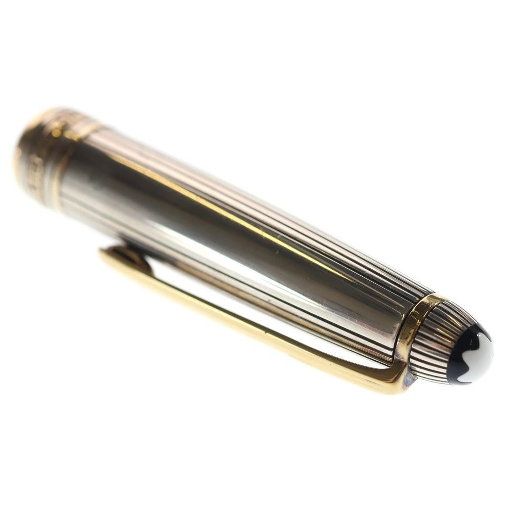 MONTBLANC(モンブラン) マイスターシュテュック ソリテール キャップ式 ボールペン 文房具 925 シルバー/ゴールド