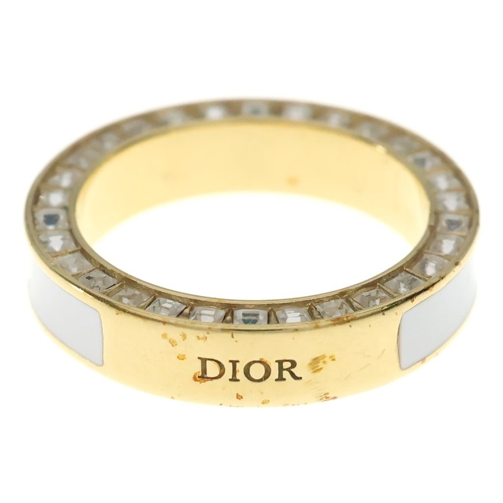 DIOR(ディオール) ナイトコードリング ラインストーン ホワイト