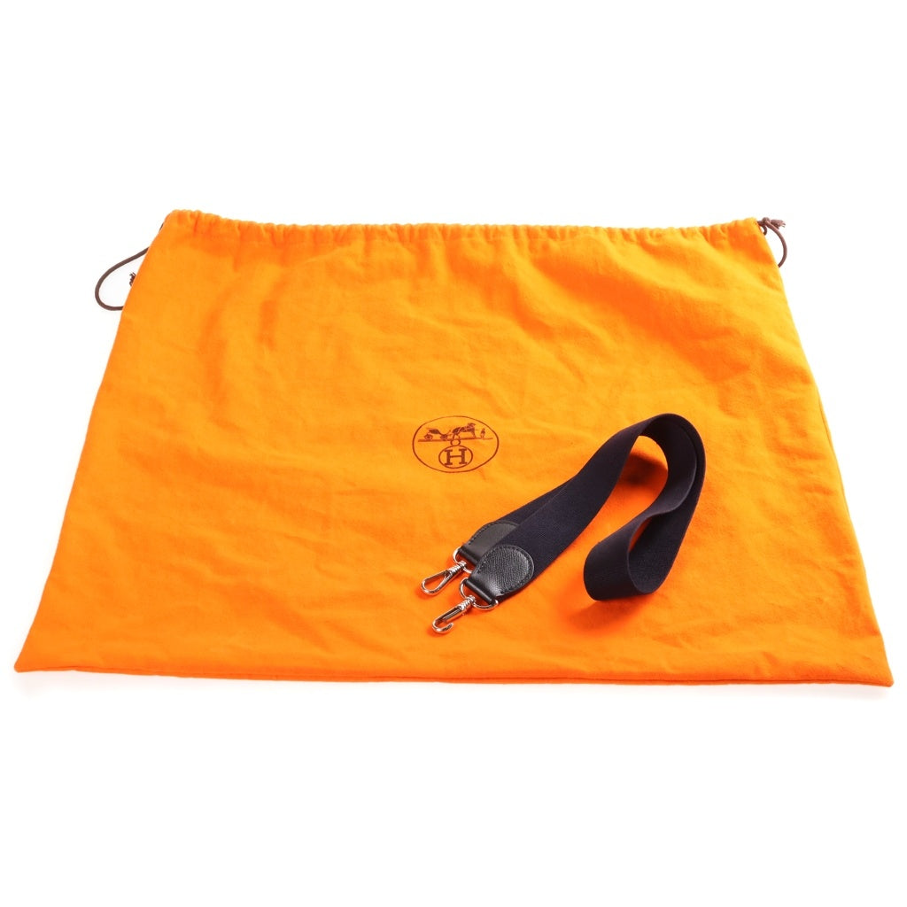 HERMES(エルメス) エブリン1 PM ショルダーバッグ ブラック エプソン レザー □H刻印 シルバー金具 レディース