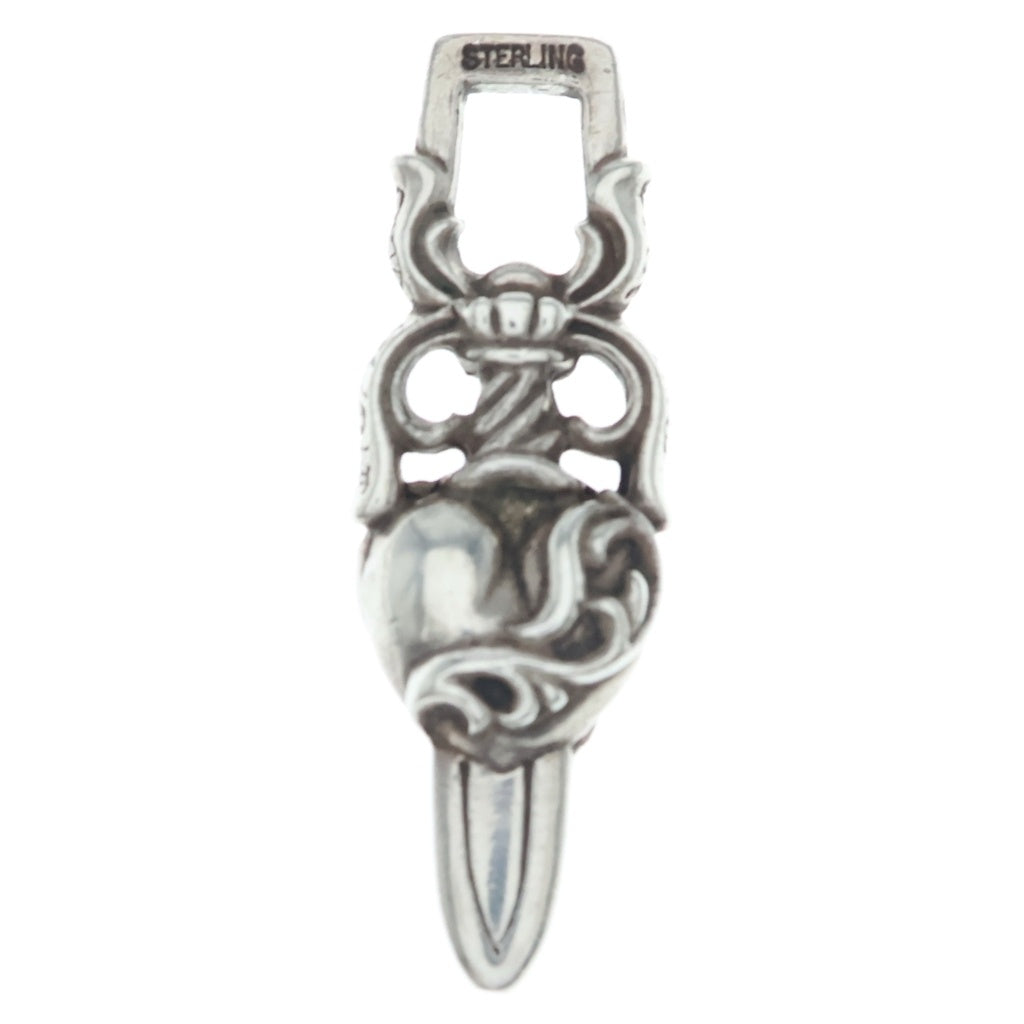 CHROME HEARTS(クロムハーツ) DAGGER HEART ダガーハート ペンダントトップ シルバー BCA243