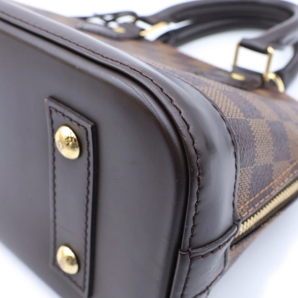 LOUIS VUITTON(ルイヴィトン) ダミエ アルマBB 2WAY ショルダーバッグ ハンドバッグ ブラウン PVCレザー N40606 RFID レディース