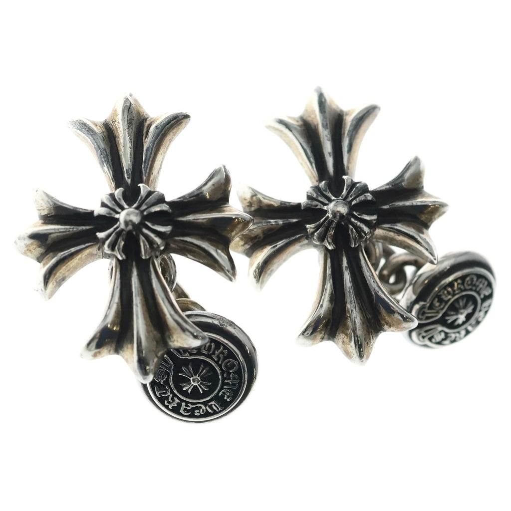 CHROME HEARTS(クロムハーツ) ダブルCHクロス カフスボタン カフリンクス シルバー