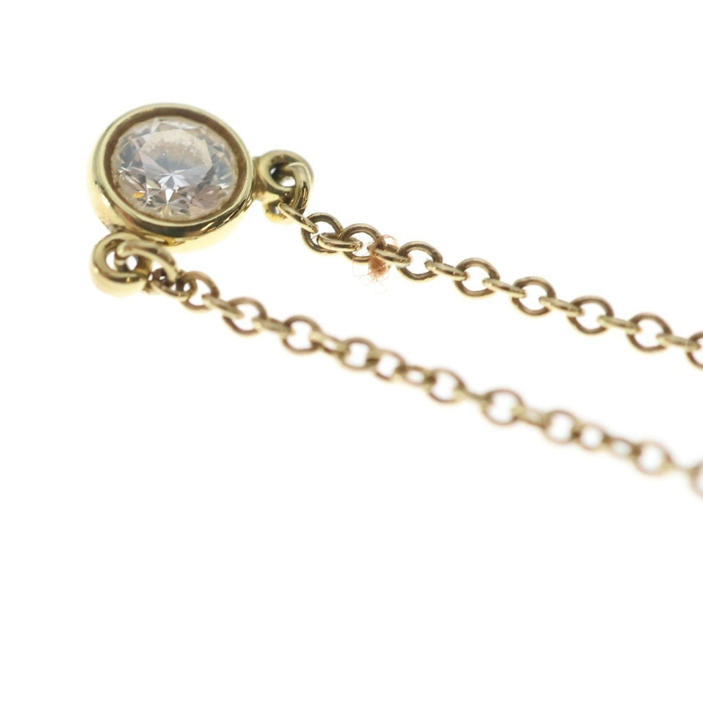 TIFFANY & Co.(ティファニー) バイザヤード ダイヤネックレス ペンダント チェーン 750YG レディース