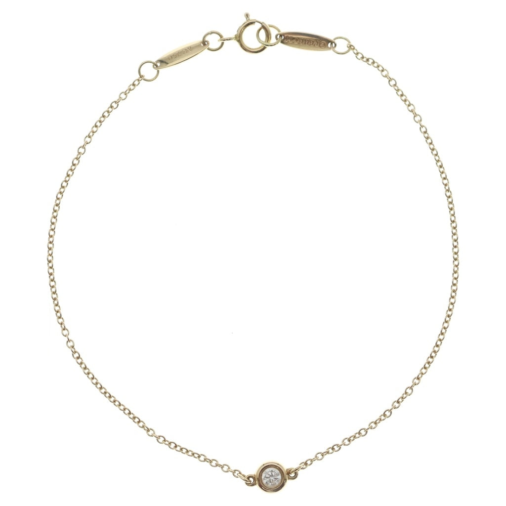 TIFFANY & Co.(ティファニー) バイザヤード ダイヤ ブレスレット ピンクゴールド Au750PG レディース