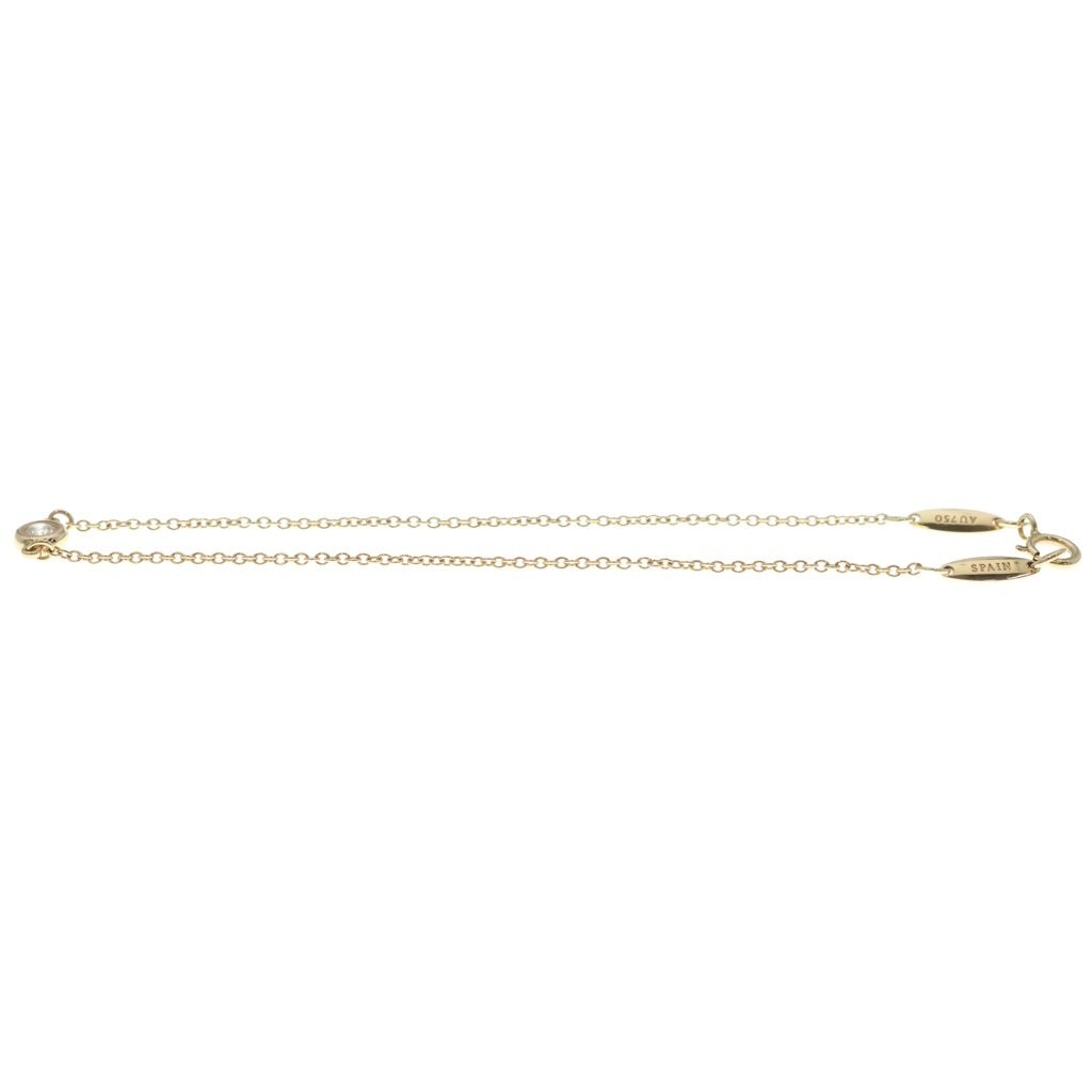TIFFANY & Co.(ティファニー) バイザヤード ダイヤ ブレスレット ピンクゴールド Au750PG レディース