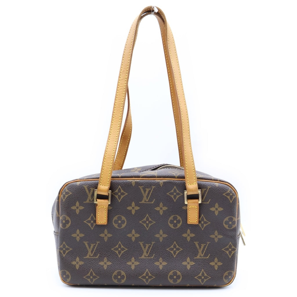 LOUIS VUITTON(ルイヴィトン) モノグラム シテMM ショルダーバッグ 肩がけバッグ ブラウン PVCレザー M51182 ゴールド金具 レディース