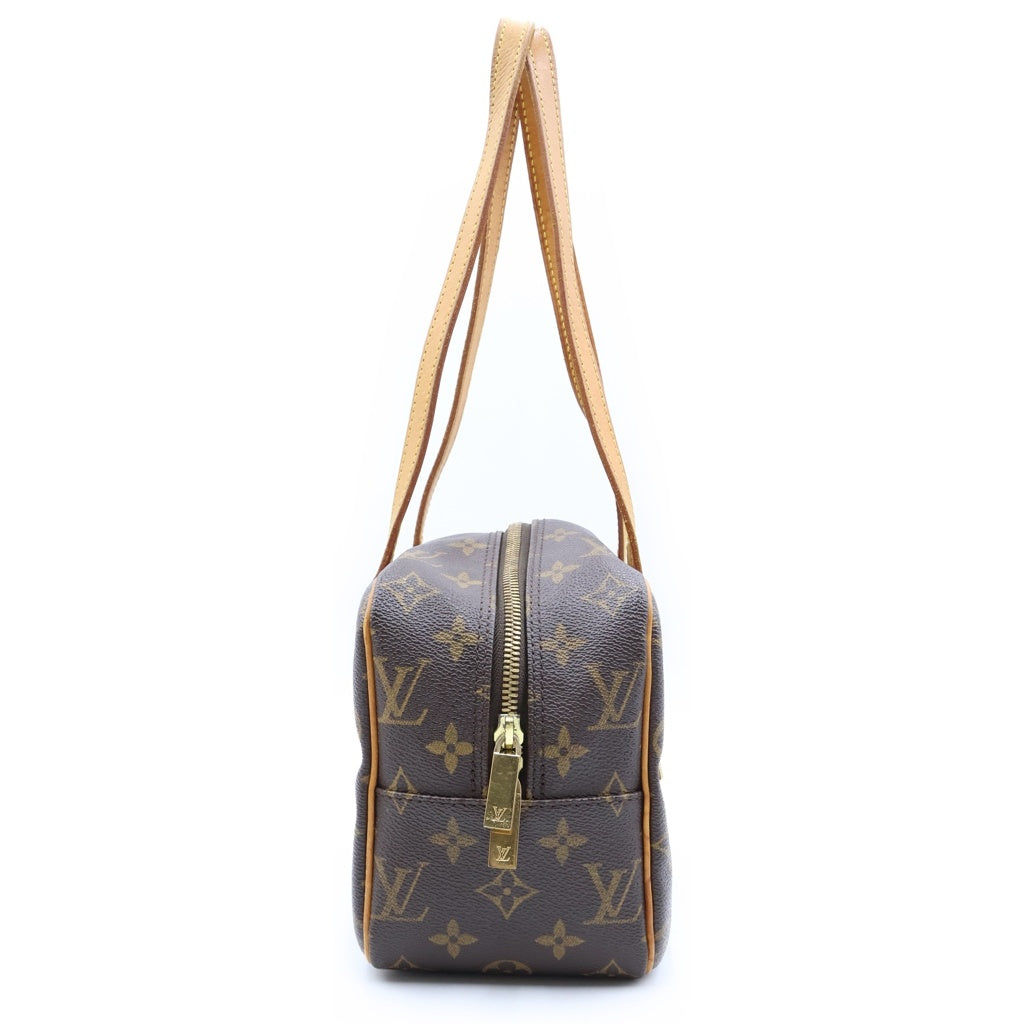 LOUIS VUITTON(ルイヴィトン) モノグラム シテMM ショルダーバッグ 肩がけバッグ ブラウン PVCレザー M51182 ゴールド金具 レディース