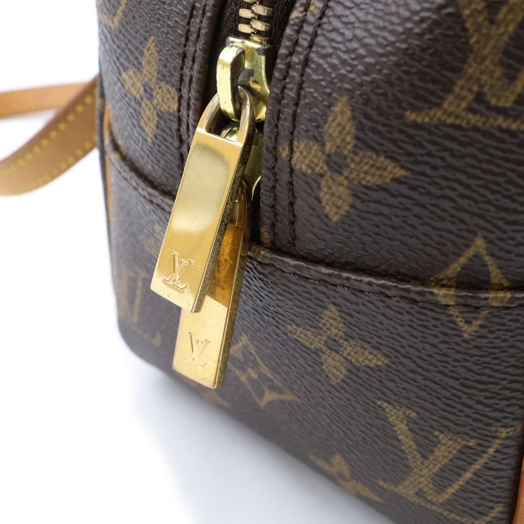 LOUIS VUITTON(ルイヴィトン) モノグラム シテMM ショルダーバッグ 肩がけバッグ ブラウン PVCレザー M51182 ゴールド金具 レディース