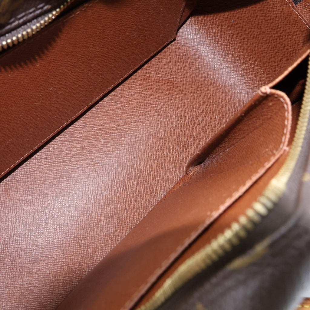 LOUIS VUITTON(ルイヴィトン) モノグラム シテMM ショルダーバッグ 肩がけバッグ ブラウン PVCレザー M51182 ゴールド金具 レディース