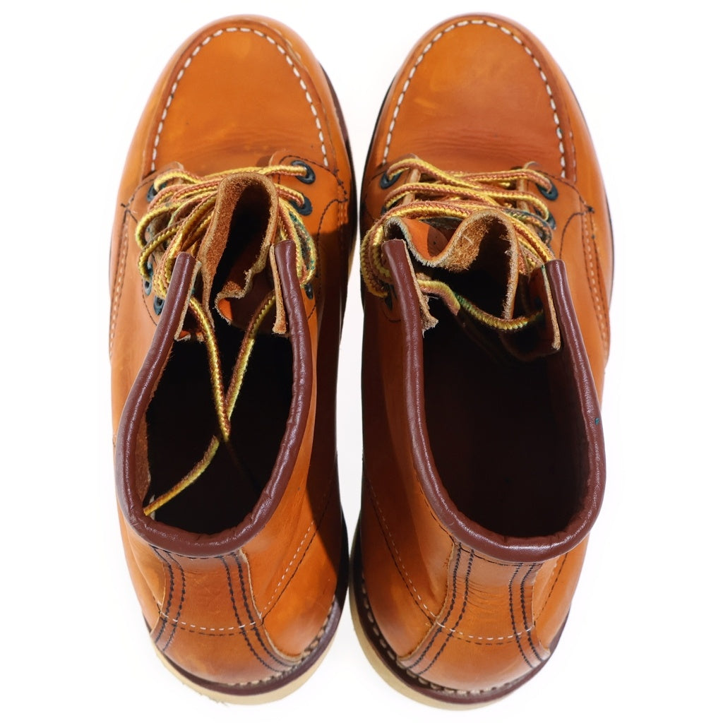 RED WING(レッド ウイング) IRISH SETTER アイリッシュセッター モックトゥブーツ ブラウン レザー 7R02059