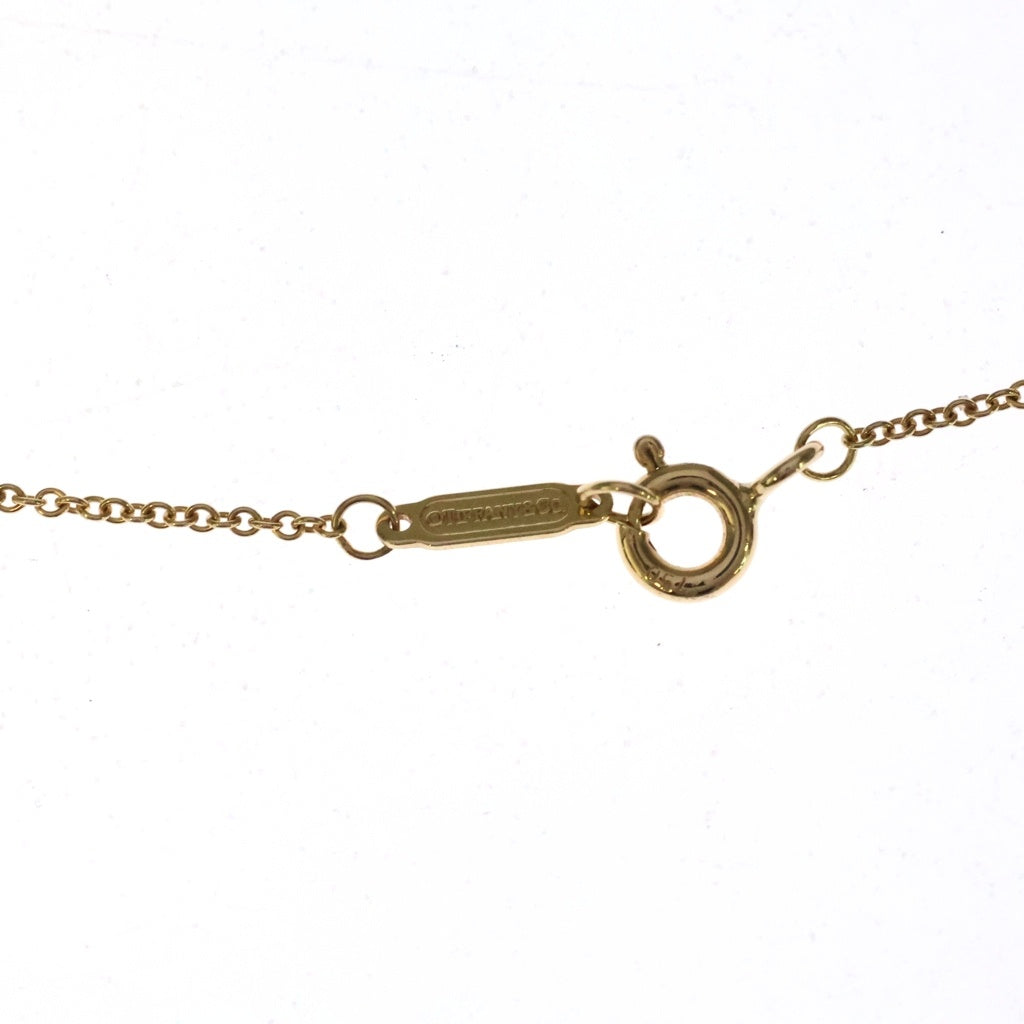 TIFFANY & Co.(ティファニー) クルシフォーム クロス ダイヤモンド ネックレス K18 PT950 ゴールド レディース