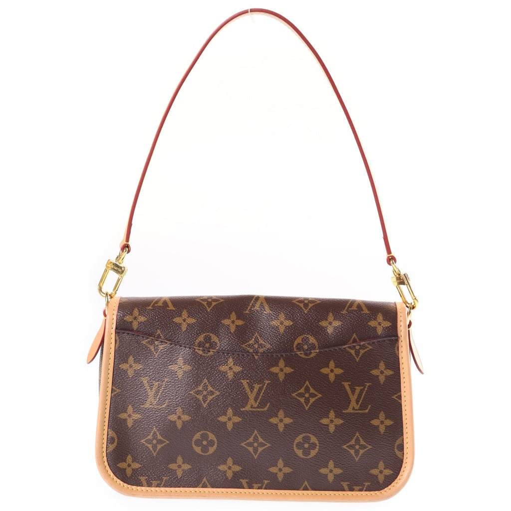 LOUIS VUITTON(ルイヴィトン) ディアヌNM PM ショルダーバッグ 2wey PVCレザー モノグラム ブラウン/フューシャピンク M46049 レディース