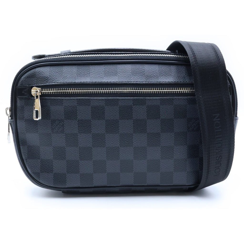 LOUIS VUITTON(ルイヴィトン) アンブレール ハンドバッグ ボディバッグ バムバッグ ダミエグラフィット レザー グレー N41289