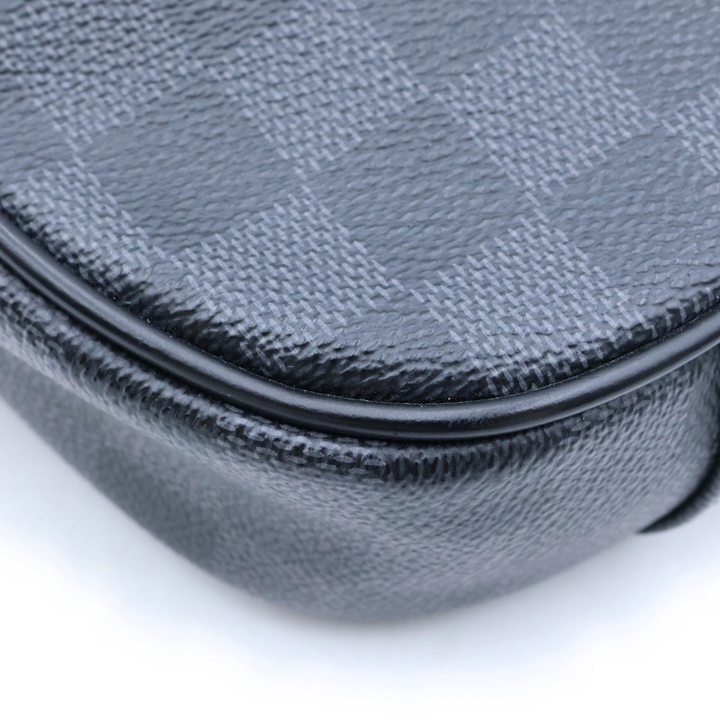 LOUIS VUITTON(ルイヴィトン) アンブレール ハンドバッグ ボディバッグ バムバッグ ダミエグラフィット レザー グレー N41289