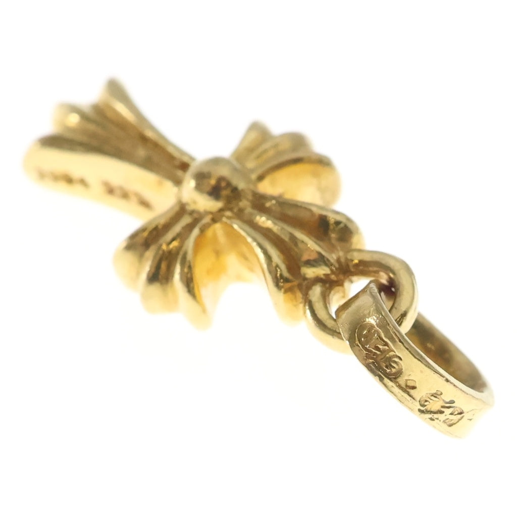 CHROME HEARTS(クロムハーツ) 22K CRS BBYFAT ベイビーファットクロス ペンダントトップ ゴールドBCA037
