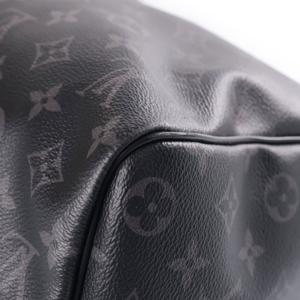 LOUIS VUITTON(ルイヴィトン) キーポル 45 バンドリエール ボストンバッグ モノグラム エクリプス レザー ブラック M40569 レディース